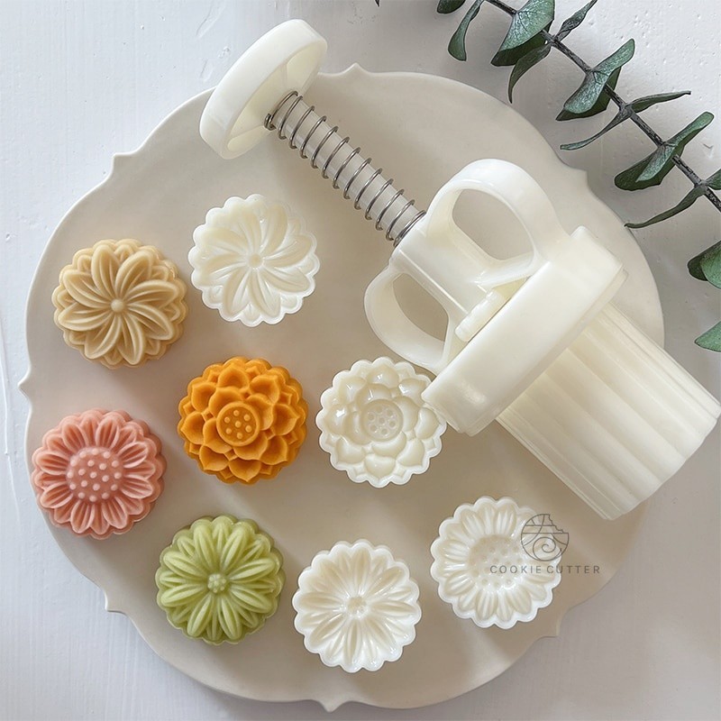 20g De mini-Flor De Lua Moldar/daisy/sunflower/Lotus shape/dumpling seal Para Outono/festi...