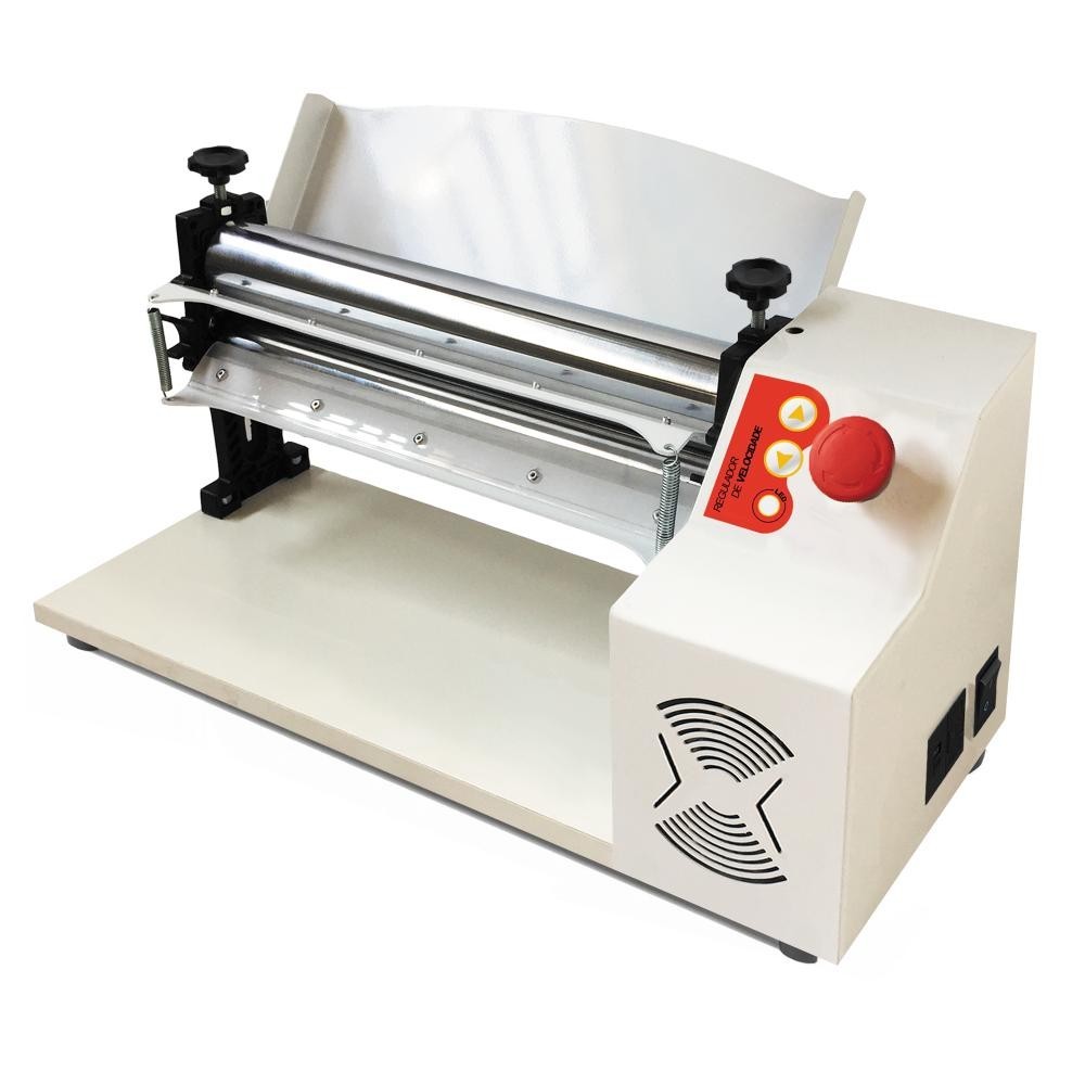 Cilindro Laminador de Massas Elétrico LED Regulador Bivolt