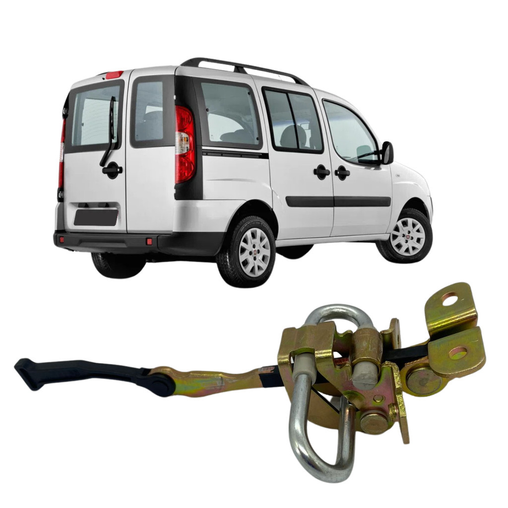Limitador Porta Traseira Baú Doblo 2002 2003 2004 Até 2009