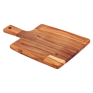 Tábua Retangular de Cozinha em Madeira Teca FSC com Cabo 34x23 Tramontina - 13276351 em Oferta na Shopee