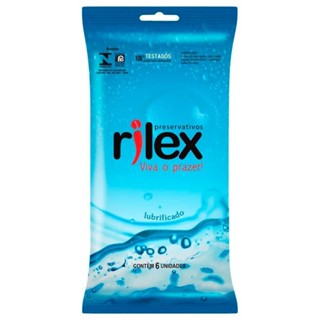 Rilex Preservativo Lubrificado Com 6 Unidades em Oferta na Shopee