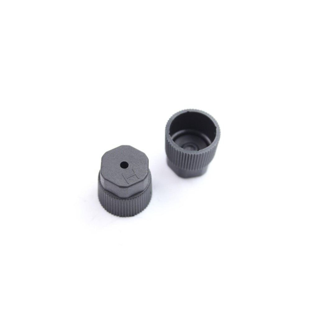 Tampa Plástica Válvula de Serviço Alta R134a 6 e 8mm 10 Pçs