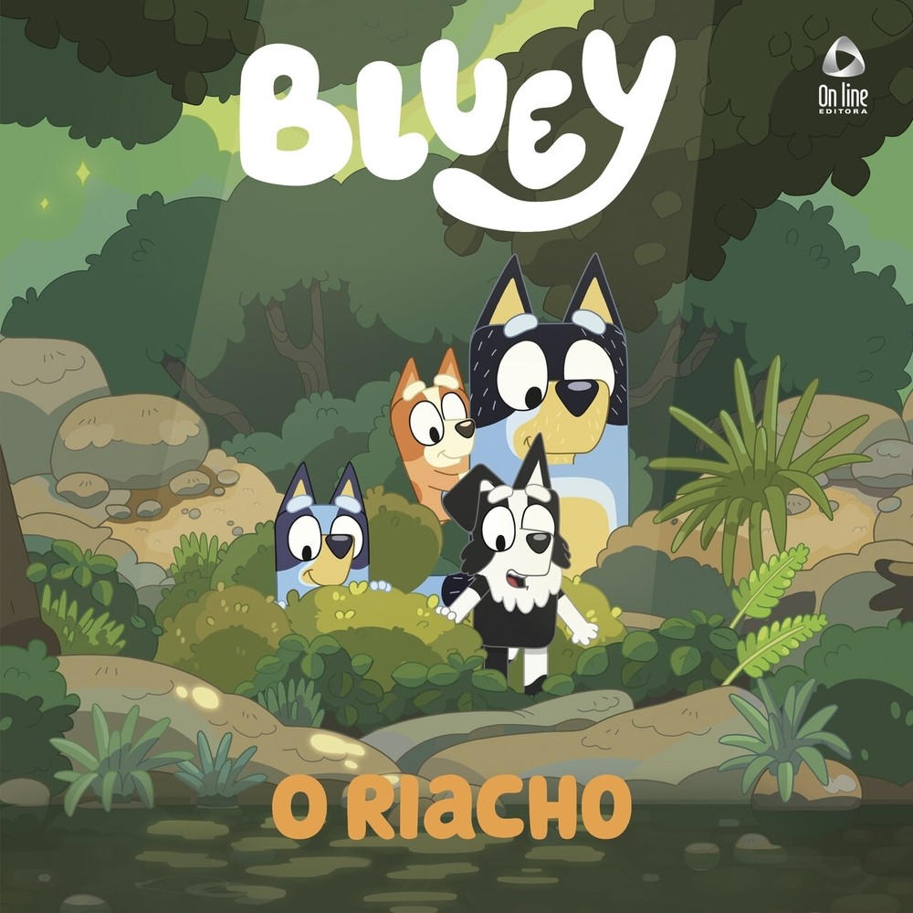 Bluey Livro de História - O Riacho