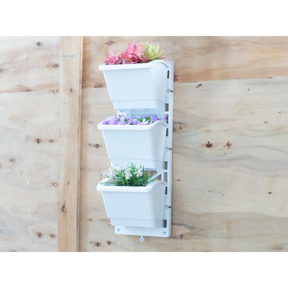 Kit de Vasos para Jardim Vertical Jardineira Vaso Para Temperos Flores Naturais