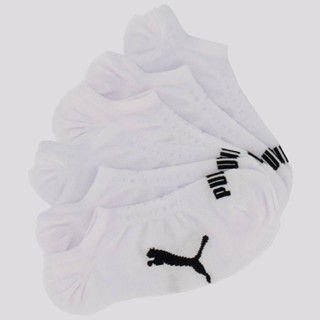 Kit Meia Puma Sapatilha 6 pares Branca em Oferta na Shopee