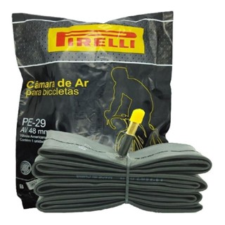 Câmara De Ar Pirelli Aro 29 48mm Schrader Grossa Bike Mtb em Oferta na Shopee