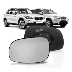 Lente Retrovisor BMW X1 X3 C/ Aquecimento 2009 2010 A 2014