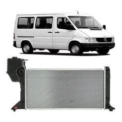 Radiador Sprinter 310/312 2.5/3.1 Turbo Diesel 1997 Ate 2001