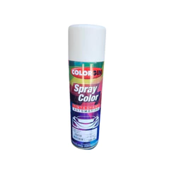 Tinta Spray Automotivo 300ml Branco Fosco - Colorgin