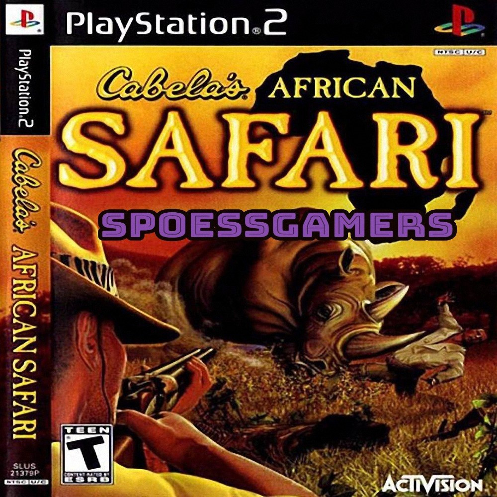 Jogo Cabela's African Safari 2006   . Caça Play 2