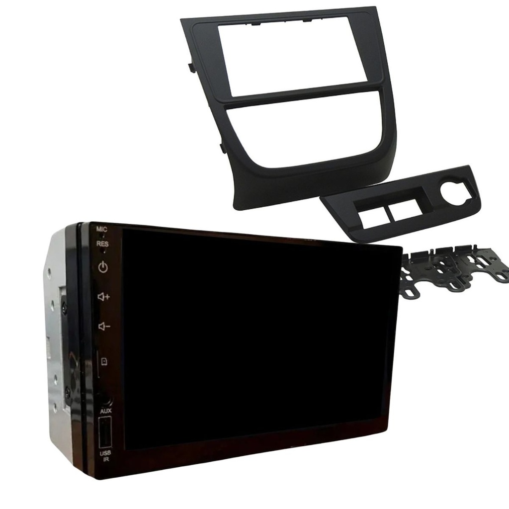 Kit Multimídia Voyage G5 Espelhamento + Moldura 2din Fiamon - Spare Parts and Accessories for Vehicles