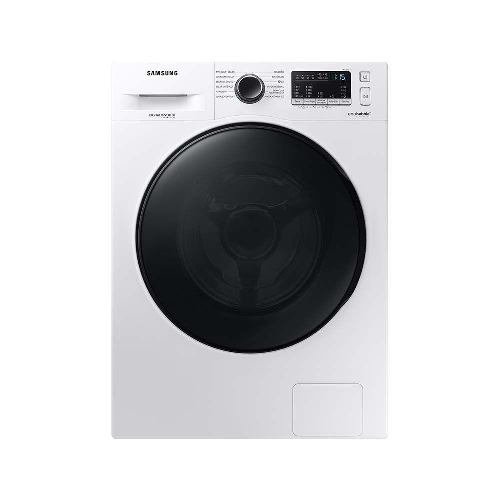 Lava e Seca Samsung WD11A 11Kg 3 em 1 Branca com Ecobubble e Lavagem a Seco WD11A4453BW