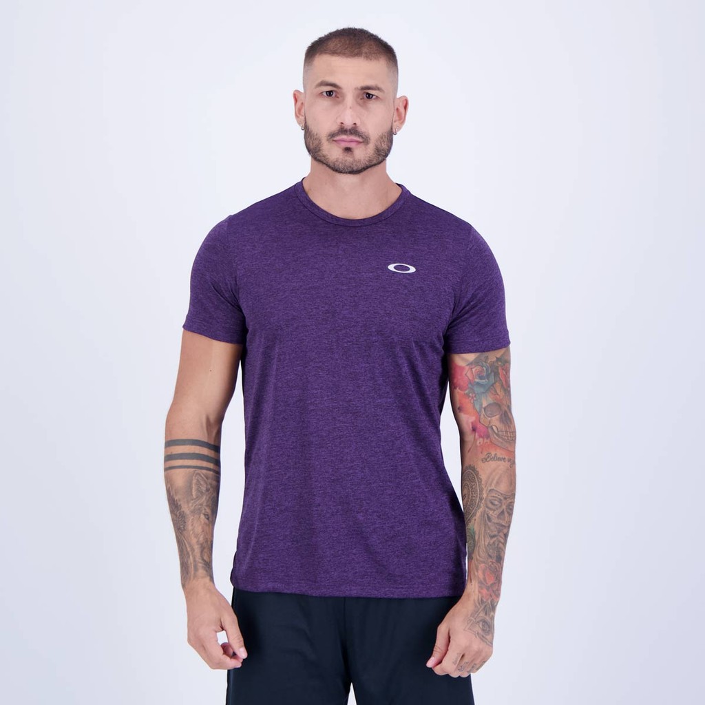 Camiseta Oakley Ellipse Sports Roxa - Men Clothes
