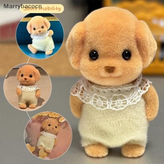 Marrybacocn Anime Figure Model Poodle Baby Toys With Bag Festival Doll Collectible Desktop Toys Holiday Gift BR em Oferta na Shopee