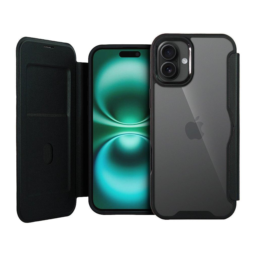 Capa Case Capinha Carteira Dual para iPhone 16 Plus Porta-Cartão, Proteção Reforçada - Gshield em Oferta na Shopee