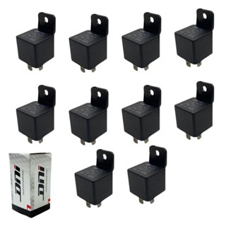 Kit 10 Rele Auxiliar Universal Reversor 12V 40a 5 Terminais em Oferta na Shopee