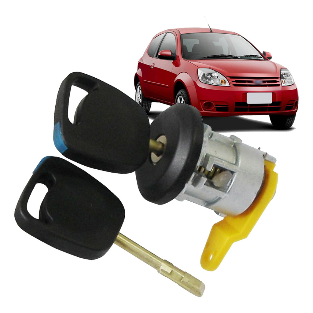 Cilindro Miolo Chave Porta Direita Ford Ka 2008 2009 2010 2011 2012 2013 2014