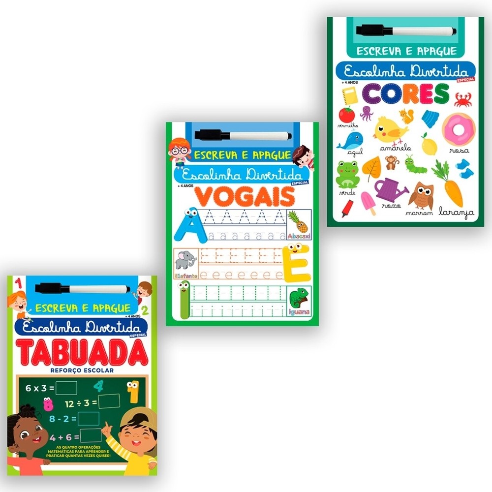 Combo Escolinha Divertida Especial