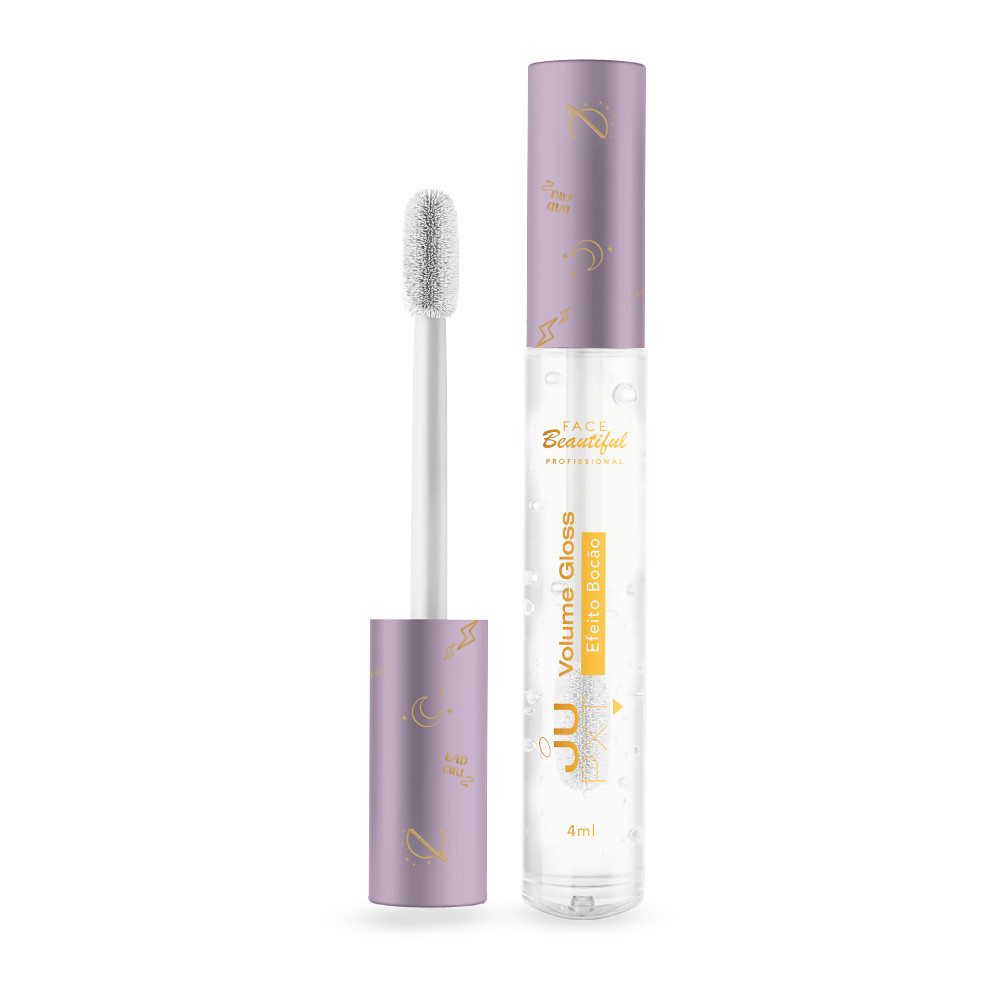 Volume Gloss Jupxt Face Efeito Bocão Face Beautiful Lançamento 4ml em Oferta na Shopee