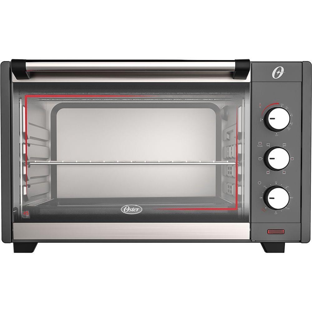 Forno Elétrico Oster 45L Grafite 220V em Oferta na Shopee