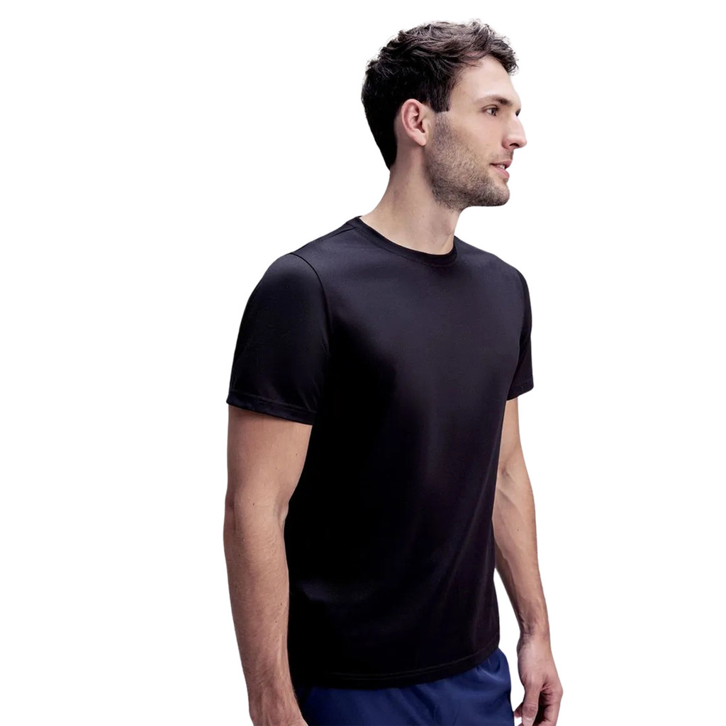 Camiseta Masculina Hering Esportiva Básica Ultra Preto