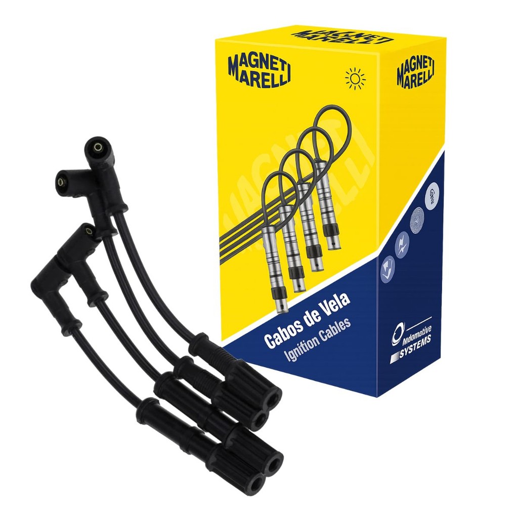 Cabo Vela Ignição Grand Siena 1.4 8V 2011 Até 2021 Magneti Marelli em Oferta na Shopee