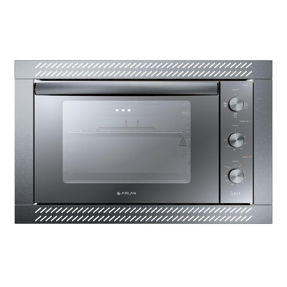 Forno De Embutir Elétrico Espelhado 44L Com Grill E Timer Atlas U Top Style 220V em Oferta na Shopee