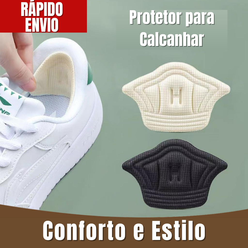 Protetor de Calcanhar Adesivo para Calçados Evita Machucados e Aumenta o Conforto ao Caminhar