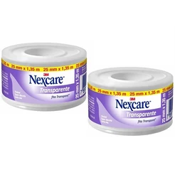 Kit com 2 Fita Transpore Nexcare 25MM X 1,35M