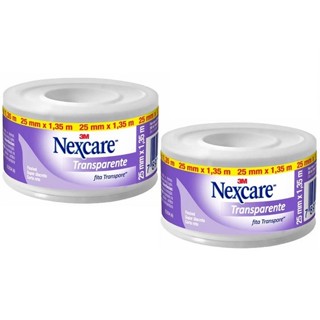 Kit com 2 Fita Transparente Nexcare 25MM X 1,35M 3M em Oferta na Shopee