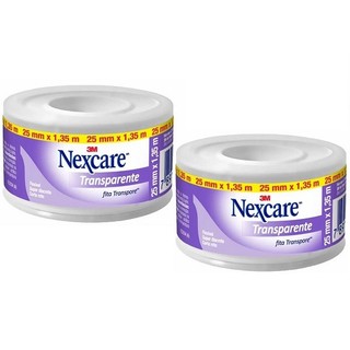 Kit com 2 Fita Transparente Nexcare 25MM X 1,35M 3M