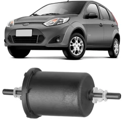 Filtro Combustível New Fiesta 1.6 2010 a 2018 Flex Tecfil