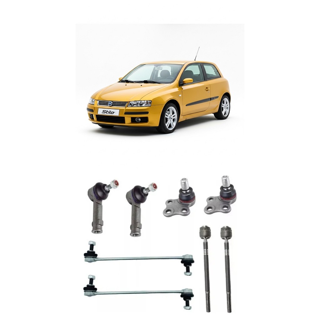 Par Terminal Pivô Axial Bieleta Fiat Stilo 2003 2004 2005 06