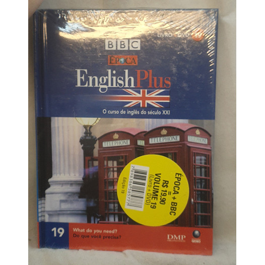 Livro English Plus BBC Volume 19 - Livro + DVD - BBC Época - Editora Globo