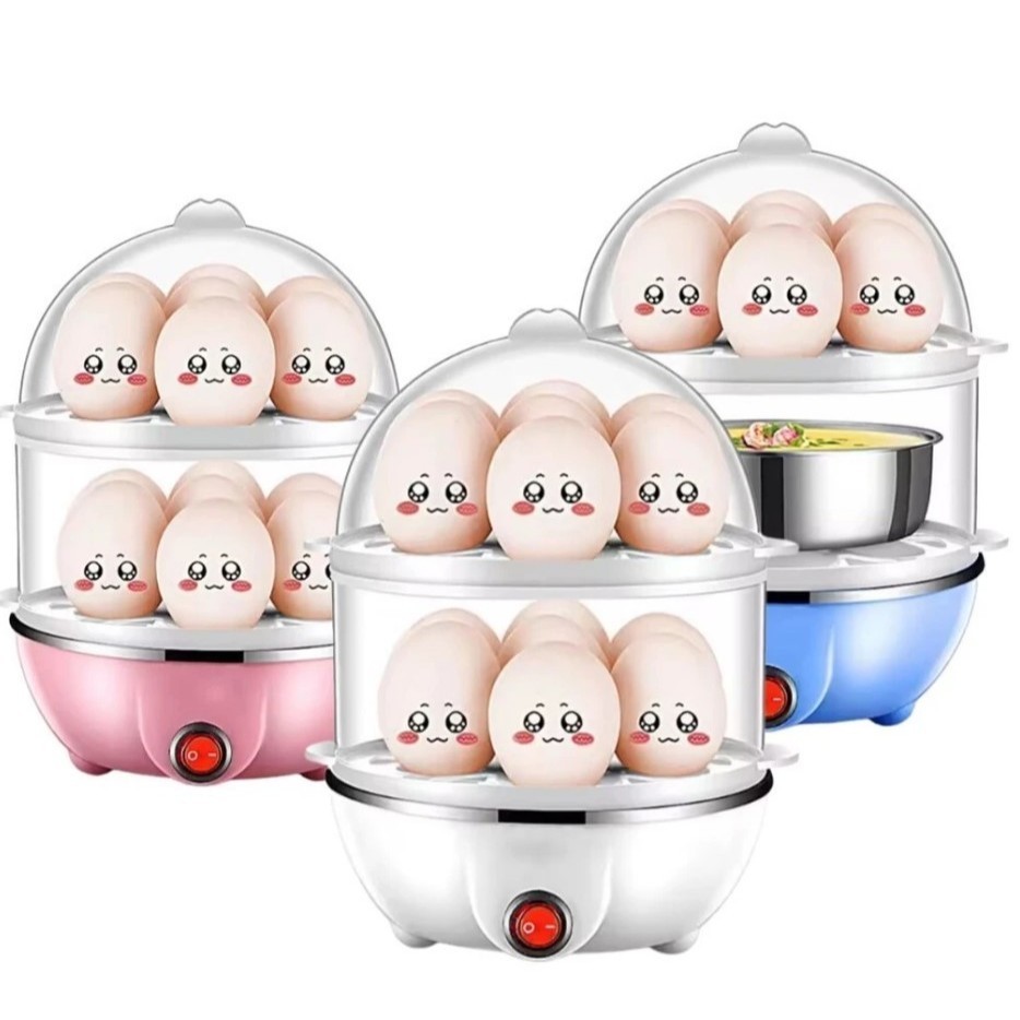 Máquina Elétrico de Fazer 14 Ovos em Até 10 Min Multiuso Portátil 110V/220v. - EGG POACHER