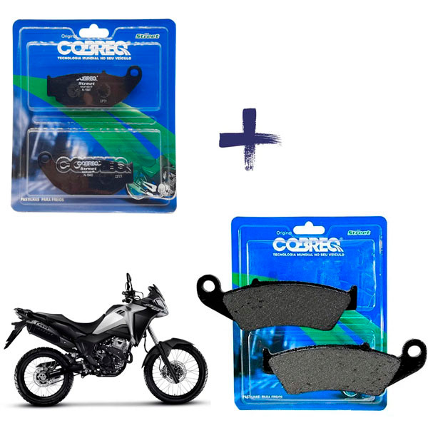 Kit Pastilha Freio Dianteiro + Traseiro Xre 300 ABS 2019 em diante em Oferta na Shopee