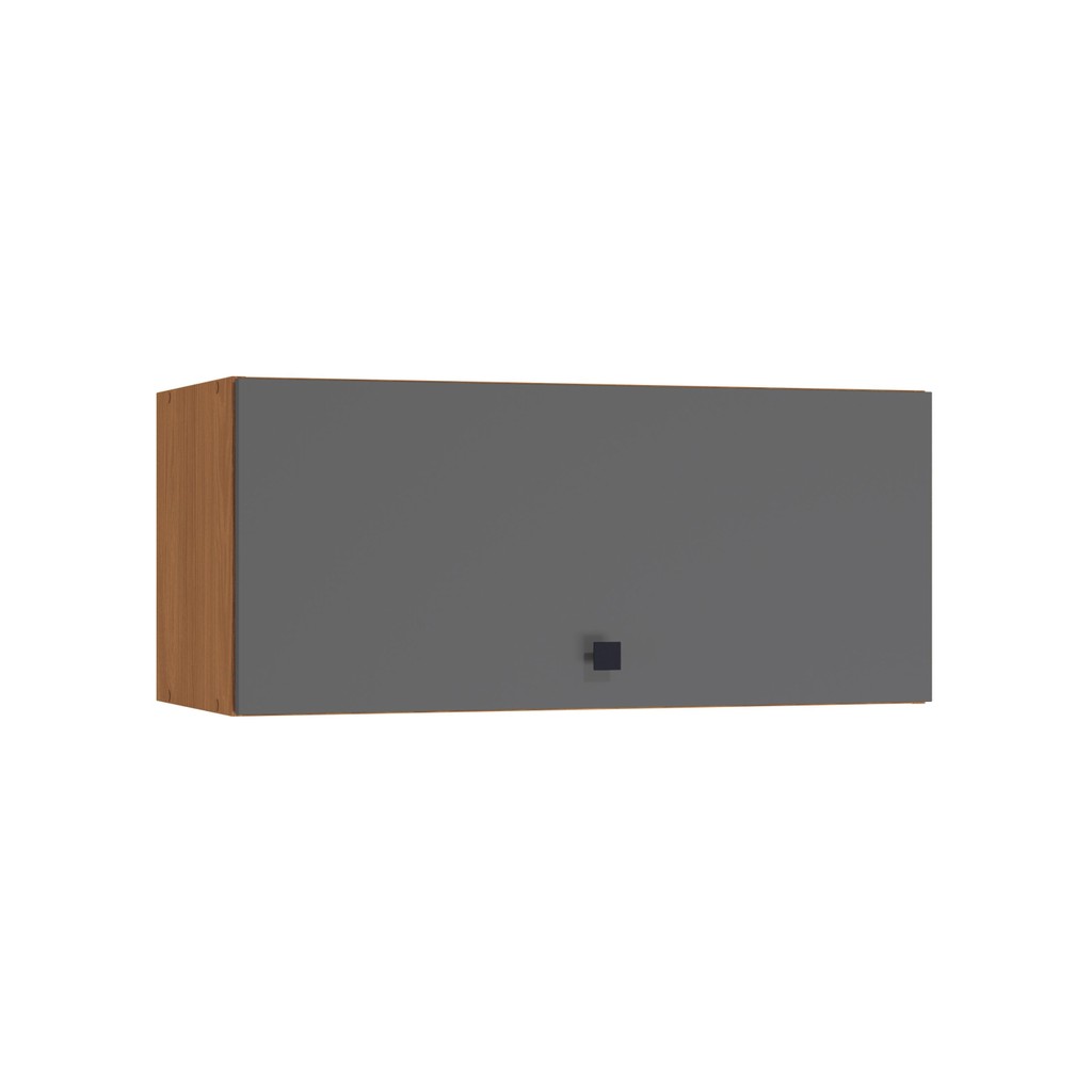 Armário Aéreo Kappesberg Pixel 1 Porta Basculante Canela/Cinza Sagrado 80cm em Oferta na Shopee