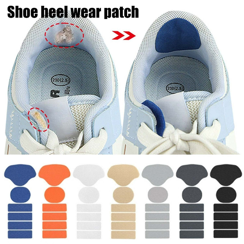 Adesivo De Reparo De Calcanhar De Sapatos De 32 Unidades-Remendo Danificado De Sapato-Antidesgaste , Autoadesivo-Acessór