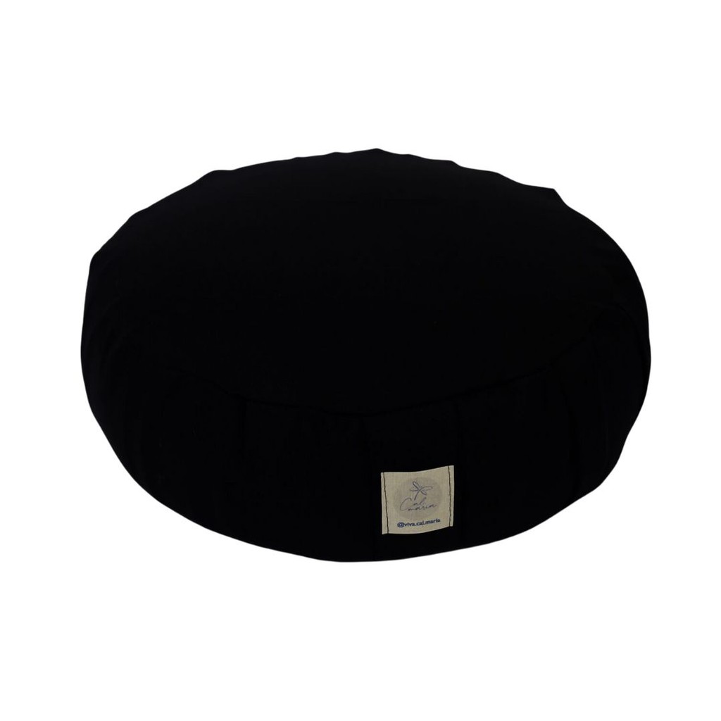 Imagem Almofada Zafu Calmaria Meditação Preto