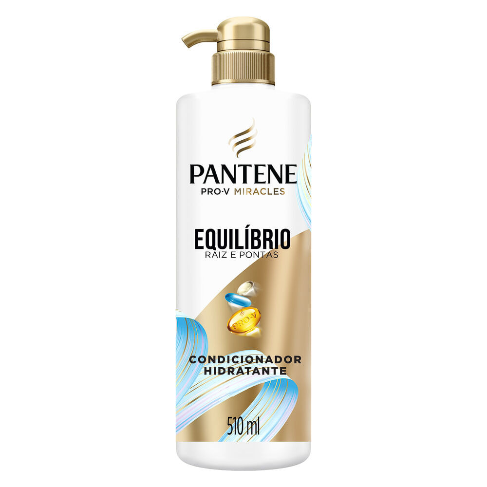 Condicionador Hidratante Pantene Pro-V Miracles Equilibrio Raiz e Pontas 510ml - Beauty