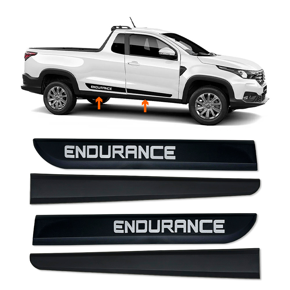 Kit Friso Lateral Fiat Strada Endurance 2021 em diante