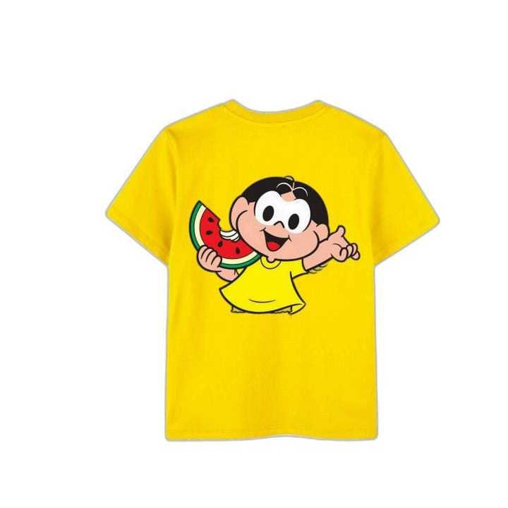 Camiseta camisa blusa Infantil Turma Da Monica Magali Cascão Anjinho Coelhinho Da Monica Chico Bento