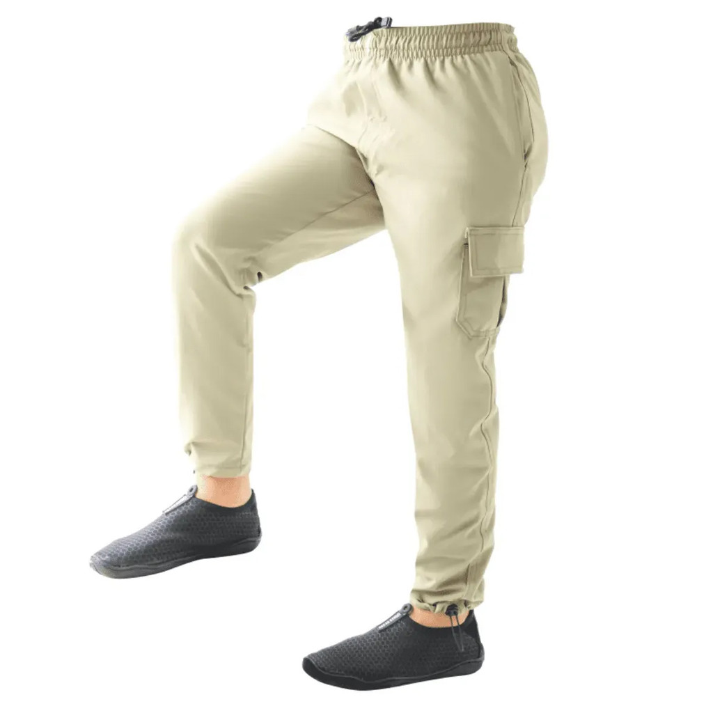 Calça Pesca Mar Negro Hidronatic Infantil UV50+ Cor Caqui