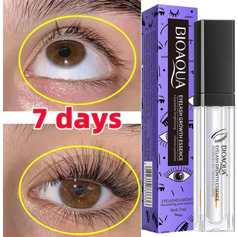Soro Rápido De Crescimento De Cílios , 7 Dias , Intensificador Natural , Mais Longo Grosso , Tratamento Produtos De Cuid