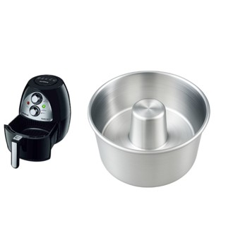 Forma De Bolo para Air fryer Mondial Nº18 Reta com buraco 10cm De Altura em Oferta na Shopee