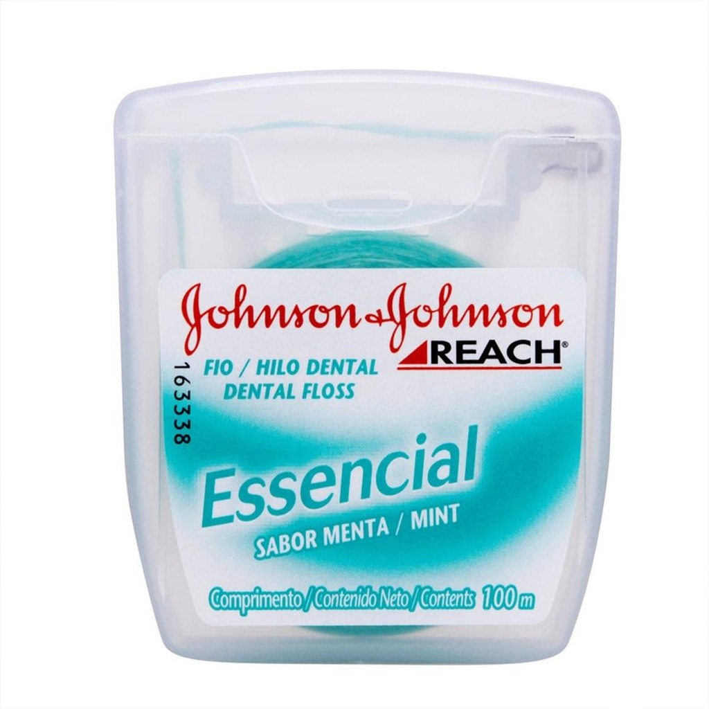 Fio Dental J&J Reach Essencial Menta 100m em Oferta na Shopee