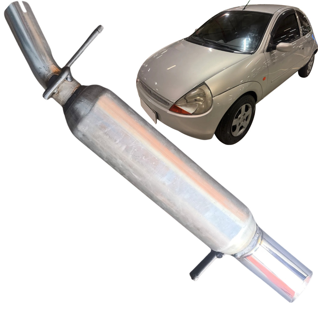 Silencioso Esportivo Ford Ka 1.0 1999 A 2007 (Zetec Rocam)