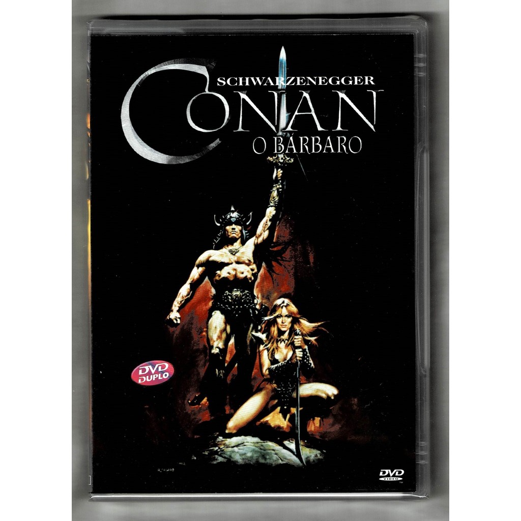 Conan O Bárbaro DVD Duplo