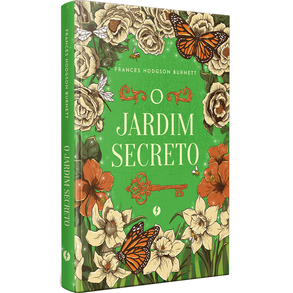 Capa do livro Livro - O jardim secreto - Edição de Luxo - por Frances Hodgson Burnett - Editora Excelsior