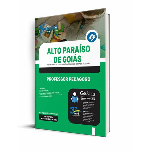 Apostila Prefeitura de Alto Paraíso de Goiás - GO - Professor Pedagogo
